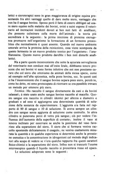 La clinica veterinaria rivista di medicina e chirurgia pratica degli animali domestici