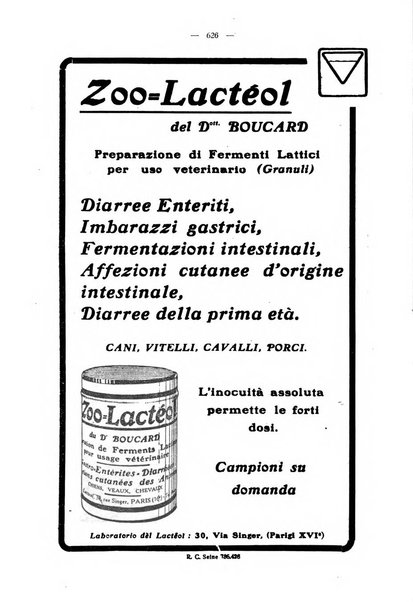 La clinica veterinaria rivista di medicina e chirurgia pratica degli animali domestici