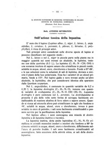 La clinica veterinaria rivista di medicina e chirurgia pratica degli animali domestici