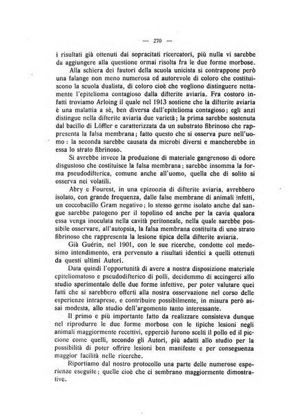 La clinica veterinaria rivista di medicina e chirurgia pratica degli animali domestici