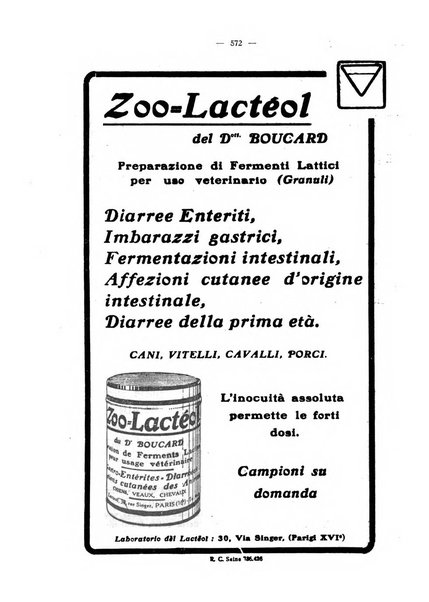 La clinica veterinaria rivista di medicina e chirurgia pratica degli animali domestici