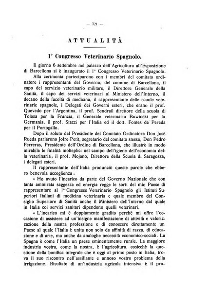 La clinica veterinaria rivista di medicina e chirurgia pratica degli animali domestici