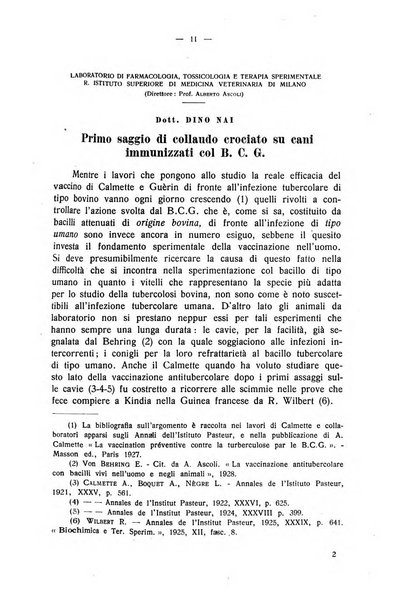 La clinica veterinaria rivista di medicina e chirurgia pratica degli animali domestici