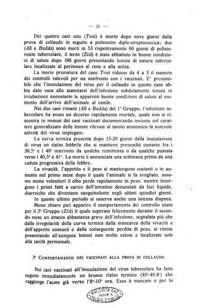 La clinica veterinaria rivista di medicina e chirurgia pratica degli animali domestici