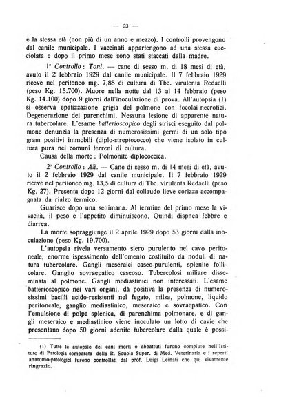 La clinica veterinaria rivista di medicina e chirurgia pratica degli animali domestici