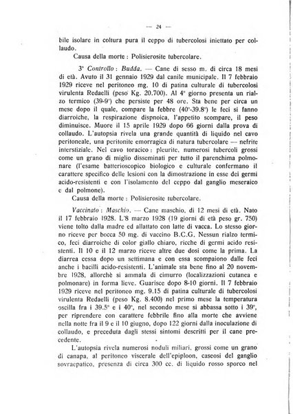 La clinica veterinaria rivista di medicina e chirurgia pratica degli animali domestici