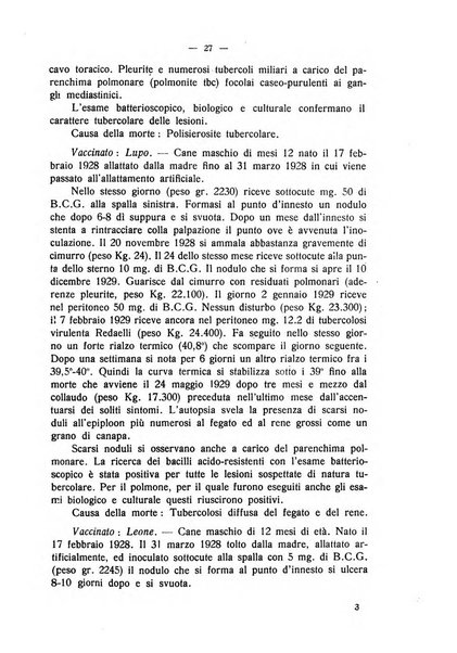 La clinica veterinaria rivista di medicina e chirurgia pratica degli animali domestici