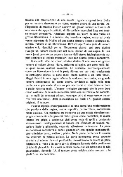 La clinica veterinaria rivista di medicina e chirurgia pratica degli animali domestici