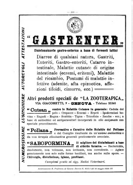 La clinica veterinaria rivista di medicina e chirurgia pratica degli animali domestici