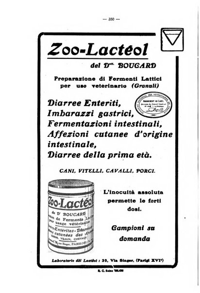 La clinica veterinaria rivista di medicina e chirurgia pratica degli animali domestici