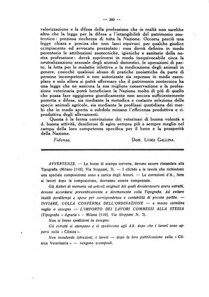 La clinica veterinaria rivista di medicina e chirurgia pratica degli animali domestici