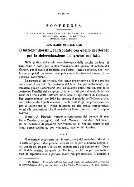 La clinica veterinaria rivista di medicina e chirurgia pratica degli animali domestici