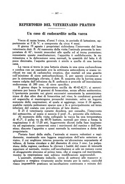 La clinica veterinaria rivista di medicina e chirurgia pratica degli animali domestici