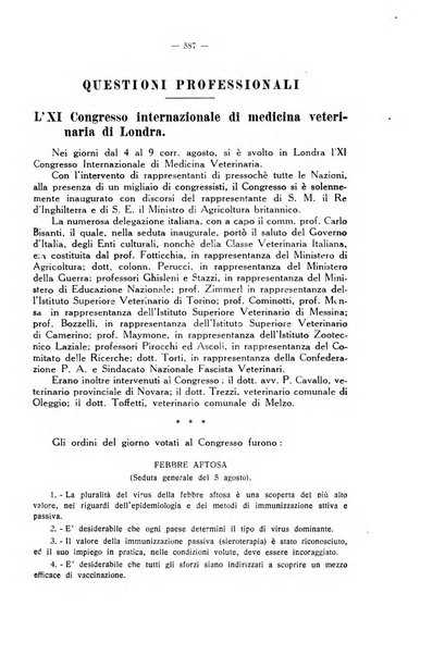 La clinica veterinaria rivista di medicina e chirurgia pratica degli animali domestici