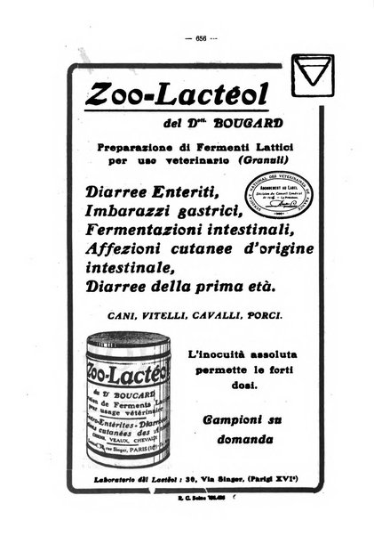 La clinica veterinaria rivista di medicina e chirurgia pratica degli animali domestici