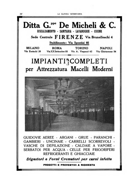 La clinica veterinaria rivista di medicina e chirurgia pratica degli animali domestici