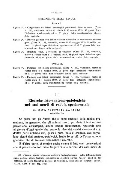 La clinica veterinaria rivista di medicina e chirurgia pratica degli animali domestici