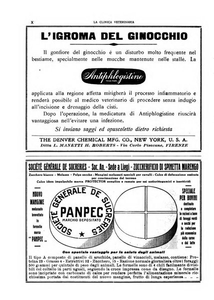 La clinica veterinaria rivista di medicina e chirurgia pratica degli animali domestici