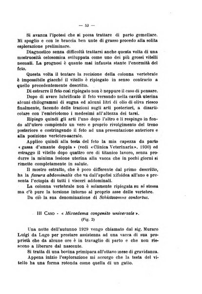 La clinica veterinaria rivista di medicina e chirurgia pratica degli animali domestici