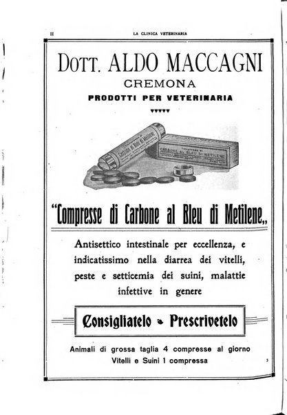 La clinica veterinaria rivista di medicina e chirurgia pratica degli animali domestici