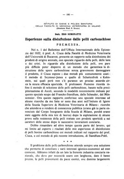 La clinica veterinaria rivista di medicina e chirurgia pratica degli animali domestici