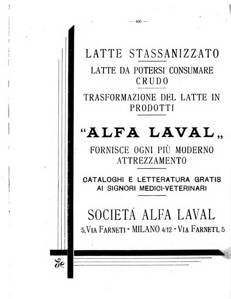 La clinica veterinaria rivista di medicina e chirurgia pratica degli animali domestici