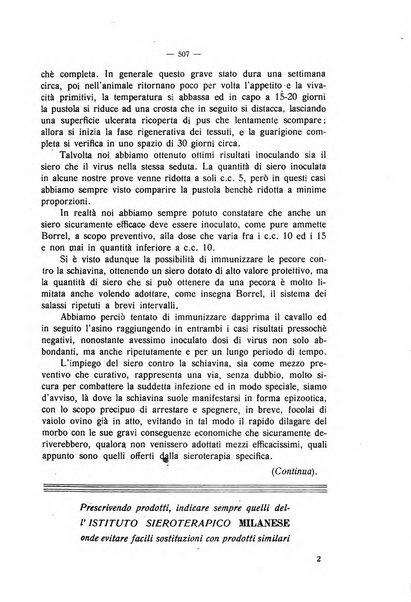 La clinica veterinaria rivista di medicina e chirurgia pratica degli animali domestici