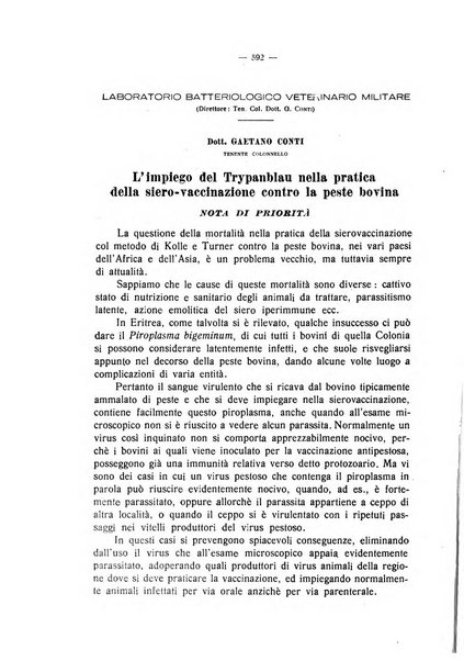 La clinica veterinaria rivista di medicina e chirurgia pratica degli animali domestici