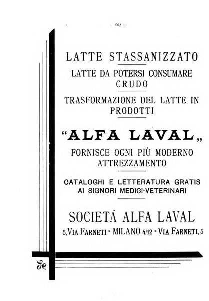 La clinica veterinaria rivista di medicina e chirurgia pratica degli animali domestici