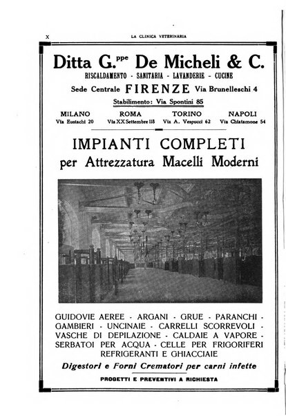 La clinica veterinaria rivista di medicina e chirurgia pratica degli animali domestici