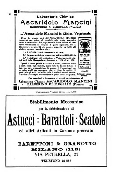 La clinica veterinaria rivista di medicina e chirurgia pratica degli animali domestici