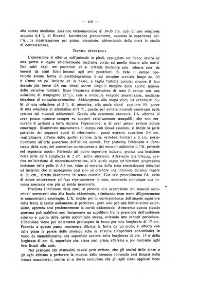 La clinica veterinaria rivista di medicina e chirurgia pratica degli animali domestici