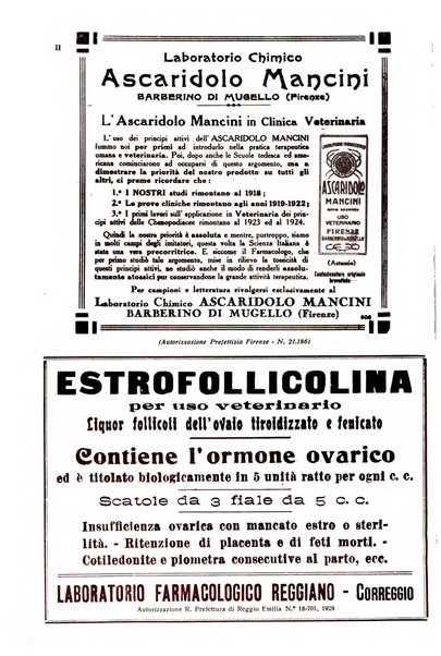 La clinica veterinaria rivista di medicina e chirurgia pratica degli animali domestici