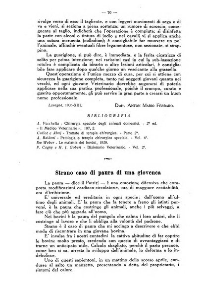 La clinica veterinaria rivista di medicina e chirurgia pratica degli animali domestici