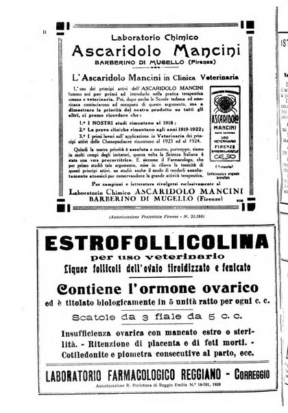 La clinica veterinaria rivista di medicina e chirurgia pratica degli animali domestici