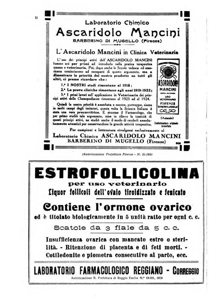 La clinica veterinaria rivista di medicina e chirurgia pratica degli animali domestici