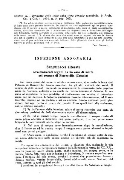 La clinica veterinaria rivista di medicina e chirurgia pratica degli animali domestici