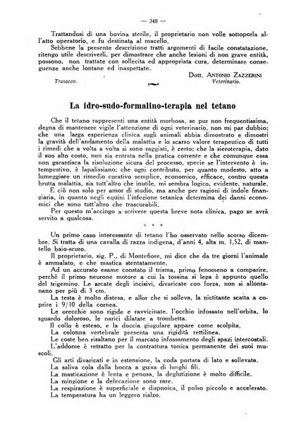 La clinica veterinaria rivista di medicina e chirurgia pratica degli animali domestici