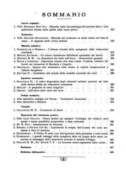 La clinica veterinaria rivista di medicina e chirurgia pratica degli animali domestici