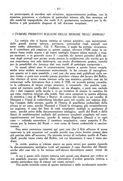 La clinica veterinaria rivista di medicina e chirurgia pratica degli animali domestici