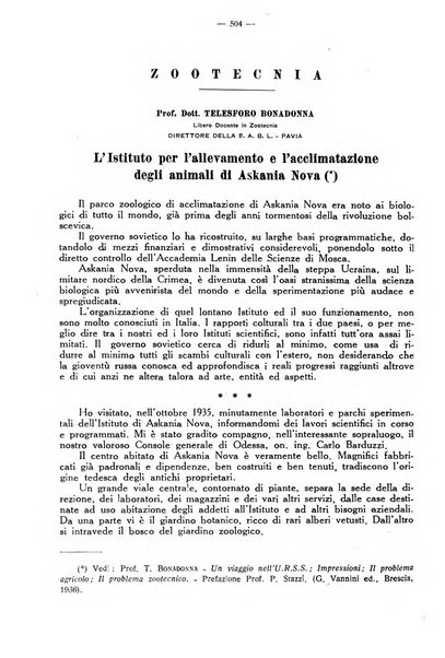 La clinica veterinaria rivista di medicina e chirurgia pratica degli animali domestici