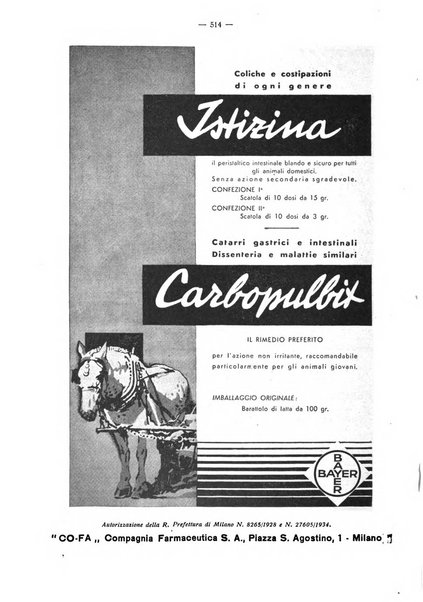 La clinica veterinaria rivista di medicina e chirurgia pratica degli animali domestici