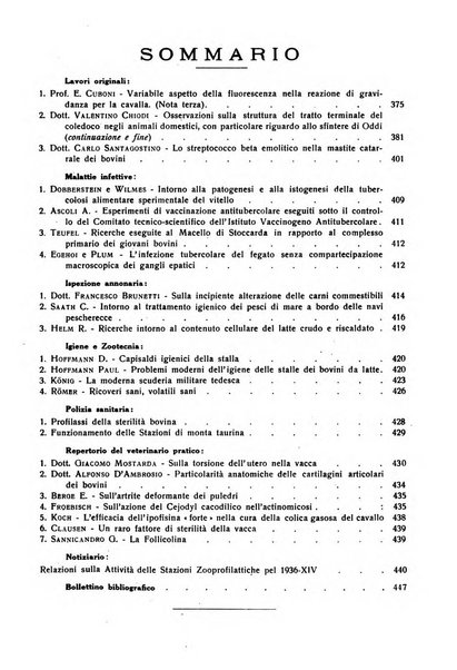 La clinica veterinaria rivista di medicina e chirurgia pratica degli animali domestici