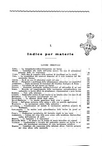 La clinica veterinaria rivista di medicina e chirurgia pratica degli animali domestici