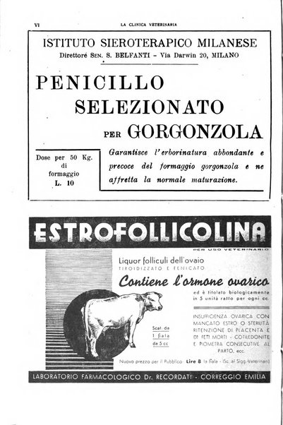 La clinica veterinaria rivista di medicina e chirurgia pratica degli animali domestici
