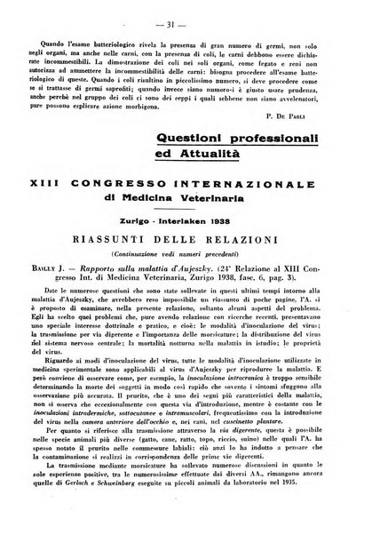 La clinica veterinaria rivista di medicina e chirurgia pratica degli animali domestici