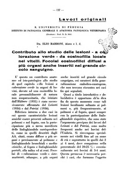 La clinica veterinaria rivista di medicina e chirurgia pratica degli animali domestici