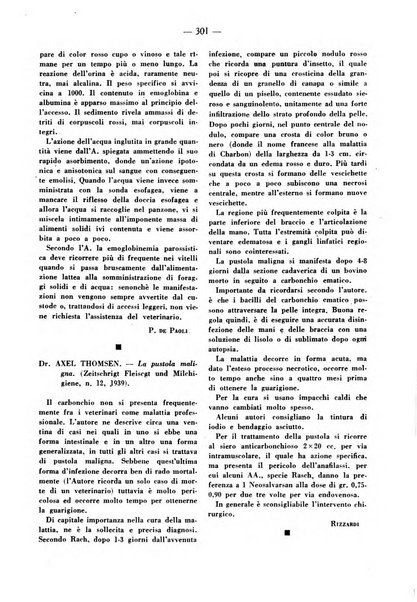 La clinica veterinaria rivista di medicina e chirurgia pratica degli animali domestici