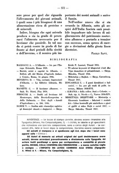 La clinica veterinaria rivista di medicina e chirurgia pratica degli animali domestici