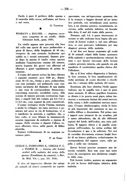 La clinica veterinaria rivista di medicina e chirurgia pratica degli animali domestici